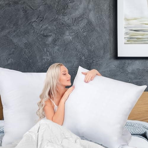 Utopia Bedding 2er Set Weiß - Innenkissen Füllkissen OEKO-TEX STANDARD 100