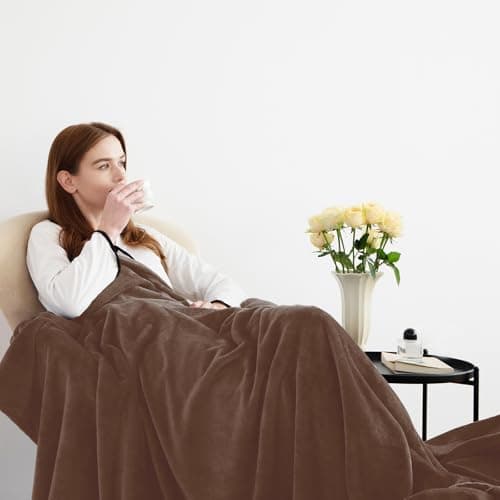 CozyLux Kuscheldecke Flauschig für 4 Jahreszeiten - Weich/Warm/Leicht - Sofa/Bett/Couch 150x200cm Grau