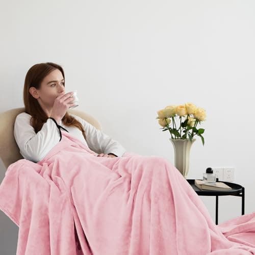 CozyLux Kuscheldecke Flauschig für 4 Jahreszeiten - Weich/Warm/Leicht - Sofa/Bett/Couch 150x200cm Grau
