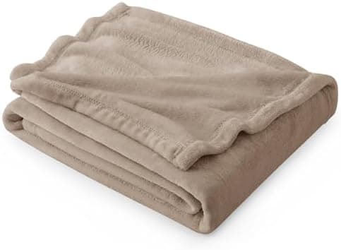BEDSURE Wohndecke Warm Grau - Weich, Fleecedecke für Frauen, Couch Überwurf 150x200cm