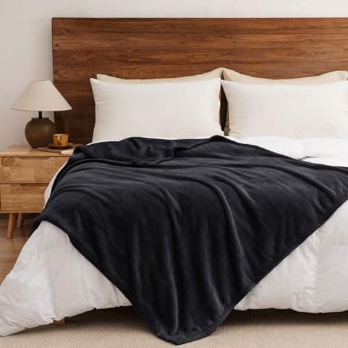 Oeko-Tex Weich Warm Kuscheldecke PHF Flauschig Fleecedecke 130x150cm - Beige, Couch, Sofa & Bett Überwurf