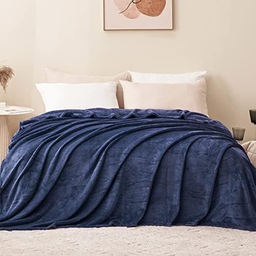 Aisbo Flauschig Warme Decke Rot für Winter - Kuschliges Wohnzimmer Blanket 130x150 cm OEKO-TEX