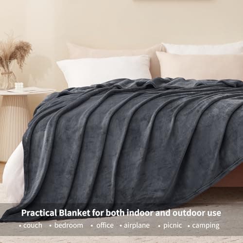 Aisbo Flauschig Warme Decke Rot für Winter - Kuschliges Wohnzimmer Blanket 130x150 cm OEKO-TEX