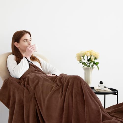 CozyLux Kuscheldecke Flauschig für 4 Jahreszeiten - Weich/Warm/Leicht - Sofa/Bett/Couch 150x200cm Grau
