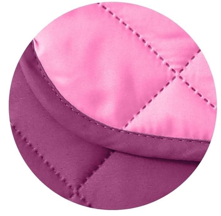 Wometo Microfaser Sommer Steppbett OekoTex - grün und hellgrün Kochfest -ideal für Camping und heiße Tage - 200x200 - oh