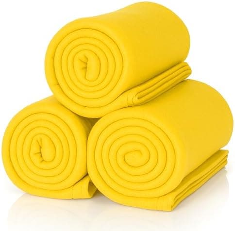 ALCLEAR Schokobraun Fleecedecken 130x160 cm, über 200 g/m2, SOFAGEDECKE DECKE Wohndecke Picknickdecke OEKO-TEX