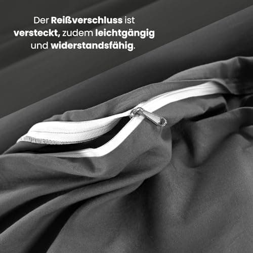 Wometo Bettwäsche Renforce Stone-Washed - Curry Gelb 100% Baumwolle OEKO-TEX Weich Modern Used-Look Leinen-Optik OEKO-TE