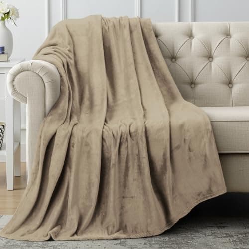 Utopia Bedding Kuscheldecke flauschig Warm für Winter und Sofa