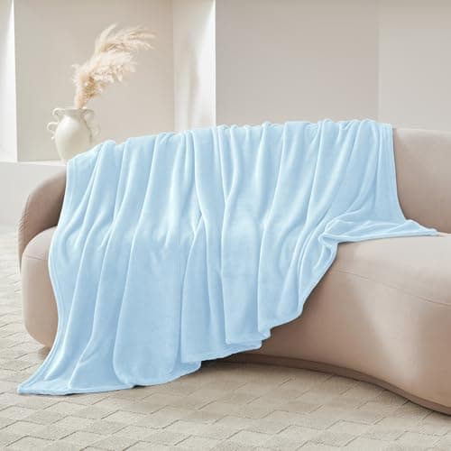 CozyLux Kuscheldecke Flauschig für 4 Jahreszeiten - Weich/Warm/Leicht - Sofa/Bett/Couch 150x200cm Grau