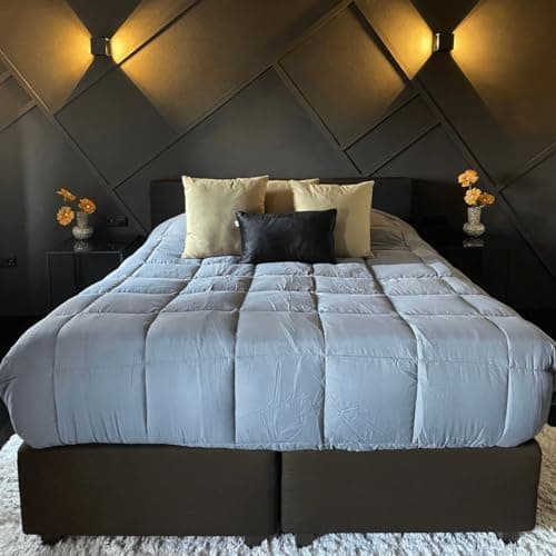 Zelesta Easybed 135x200 Bettendecke 4 Jahreszeiten - Perfect für Alle Altersgruppen im Haus - Waschbare Steppdecke ohne