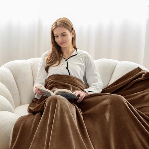 Kuscheldecke WAVVE Flauschig Warm - Sofadecke 150x200 cm Weich für Wohnraum Couchdecke GrauXL