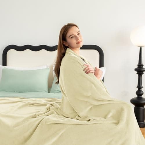 Kuscheldecke WAVVE Flauschig Warm - Sofadecke 150x200 cm Weich für Wohnraum Couchdecke GrauXL