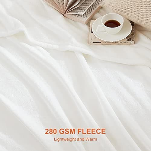 EHEYCIGA Flauschig weiche Kuscheldecke Grau 130x165 für Wohnzimmer und Sofa OEKO-TEX
| EHEYCIGA weiche warme Fleecedeck