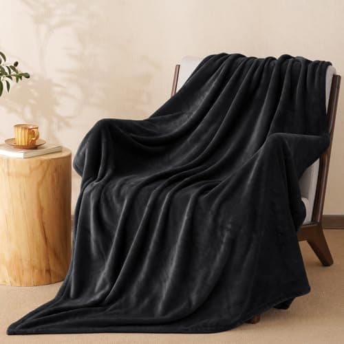 Oeko-Tex Weich Warm Kuscheldecke PHF Flauschig Fleecedecke 130x150cm - Beige, Couch, Sofa & Bett Überwurf