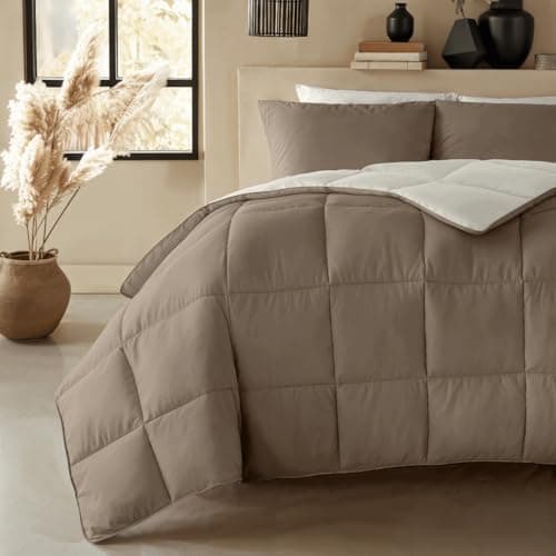Zelesta Premiumbed 140x200 Doppelfach Daunendecke - Für Alle Jahreszeiten - Warm und Komfortabel - Waschbar -Anti-Allerg