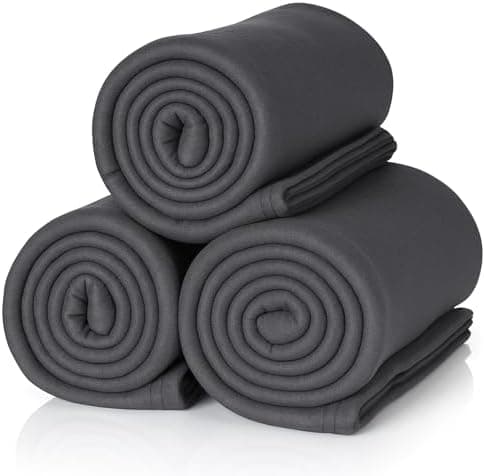 ALCLEAR Schokobraun Fleecedecken 130x160 cm, über 200 g/m2, SOFAGEDECKE DECKE Wohndecke Picknickdecke OEKO-TEX