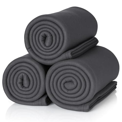 ALCLEAR Schokobraun Fleecedecken 130x160 cm, über 200 g/m2, SOFAGEDECKE DECKE Wohndecke Picknickdecke OEKO-TEX
