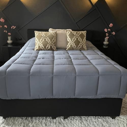 Zelesta Easybed 135x200 Bettendecke 4 Jahreszeiten - Perfect für Alle Altersgruppen im Haus - Waschbare Steppdecke ohne