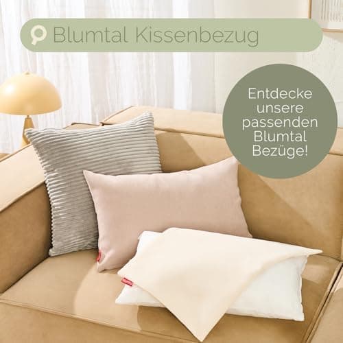 Blumtal OEKO-TEX-zertifizierte Polyester-Füllkissen 40x40 cm für Kissen - Premium-Füllung -Comfort & Gesundheit
