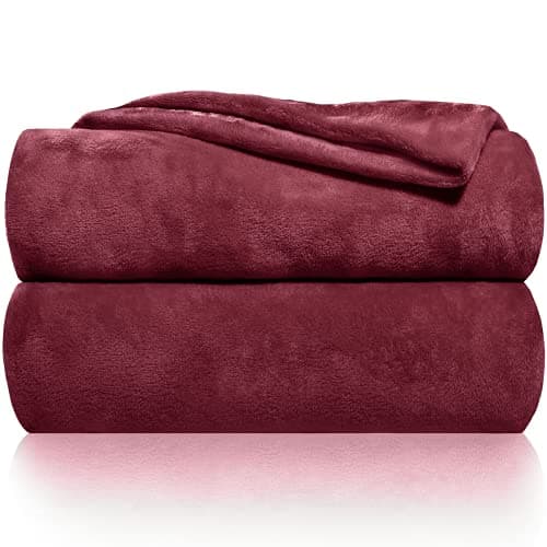 Gräfenstayn® Kuscheldecke flauschig & super weich - hochwertige Fleecedecke als Wohndecke & Tagesdecke - Overlap-Decke f