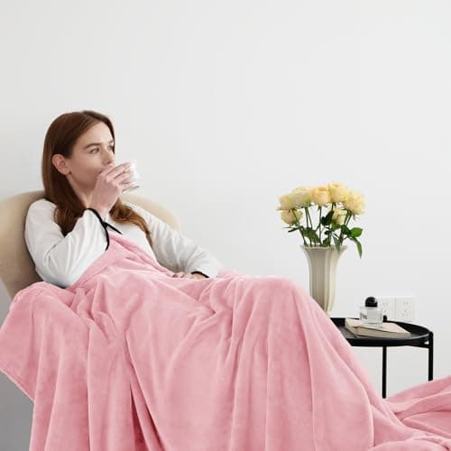 CozyLux Kuscheldecke Flauschig für 4 Jahreszeiten - Weich/Warm/Leicht - Sofa/Bett/Couch 150x200cm Grau