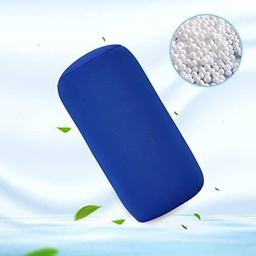 KIMISS Schwarz (Lila)           Mini Microbead Kissenrolle         für Reise und Zuhause            Helft beim Schlafen