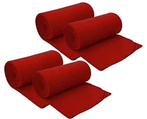 Betz Fleecedecke – weiche Wohndecke & Kuscheldecke – leicht, warm & pflegeleicht – Farbe Petrol 130x170 cm 180g/m²