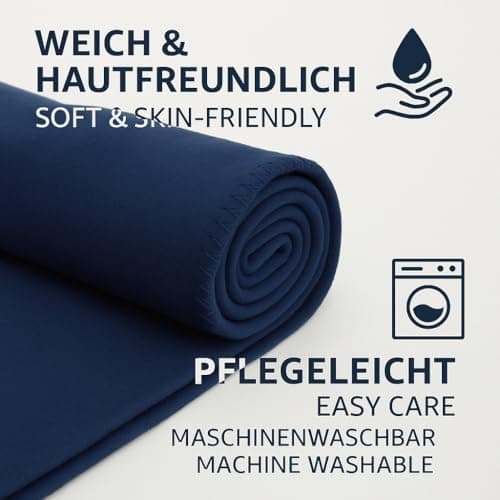 Betz Fleecedecke – weiche Wohndecke & Kuscheldecke – fürs Sofa & Bett – flauschig, leicht, wärmend & pflegeleicht – lila