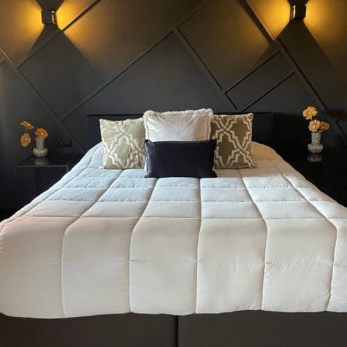 Zelesta Easybed 135x200 Bettendecke 4 Jahreszeiten - Perfect für Alle Altersgruppen im Haus - Waschbare Steppdecke ohne