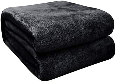 FARFALLAROSSA Oeko-TEX Flauschig Kuscheldecke 130x160 cm - Super Weiche Fleecedecke als Sofaüberwurf - Wohndecke Gelb OE