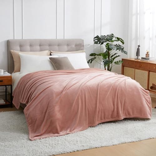 EHEYCIGA Flauschig weiche Kuscheldecke Grau 130x165 für Wohnzimmer und Sofa OEKO-TEX
| EHEYCIGA weiche warme Fleecedeck