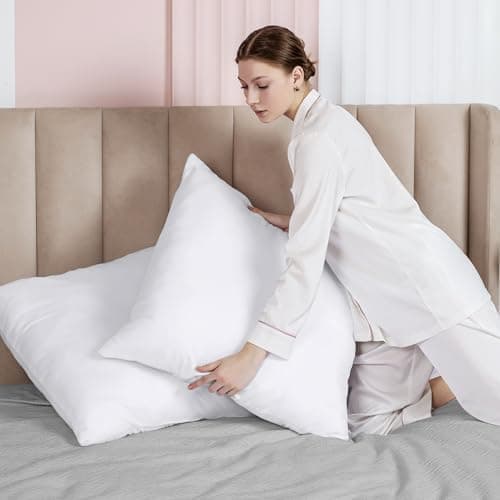 Utopia Bedding 2er Set Weiß - Innenkissen Füllkissen OEKO-TEX STANDARD 100