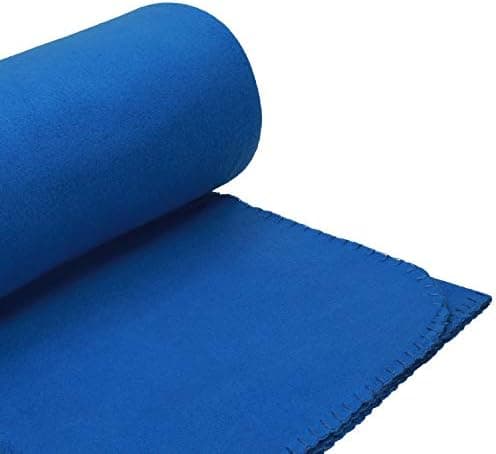Betz Fleecedecke – weiche Wohndecke & Kuscheldecke – leicht, warm & pflegeleicht – Farbe Petrol 130x170 cm 180g/m²