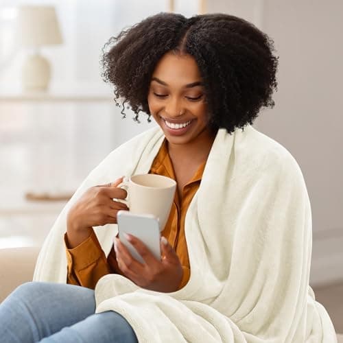 Utopia Bedding Kuscheldecke flauschig Warm für Winter und Sofa