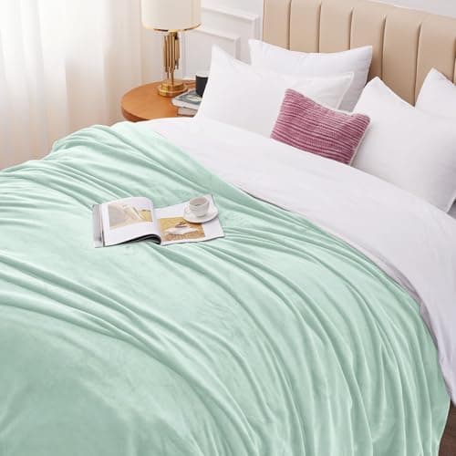 CozyLux Kuscheldecke Flauschig für 4 Jahreszeiten - Weich/Warm/Leicht - Sofa/Bett/Couch 150x200cm Grau