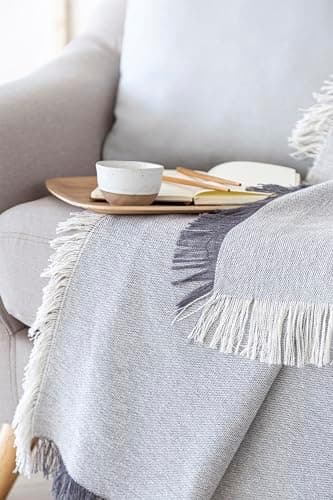 Todocama Mehrzweck-Tagesdecke - Überwurf für Bett und Sofa, cremefarben (125 x 180 cm) | Jarapas | Haushaltsgeräte | cre