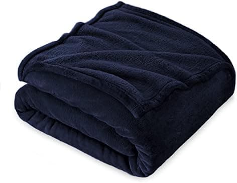 FARFALLAROSSA Oeko-TEX Flauschig Kuscheldecke 130x160 cm - Super Weiche Fleecedecke als Sofaüberwurf - Wohndecke Gelb OE