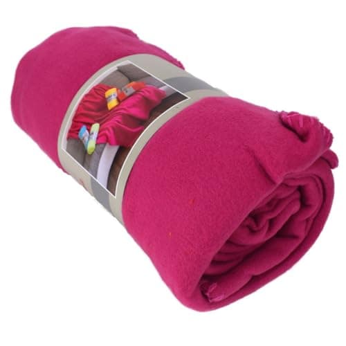 Marabella Polarfleecedecke Pink Für Das Haus Und Schlafen 130x170cm