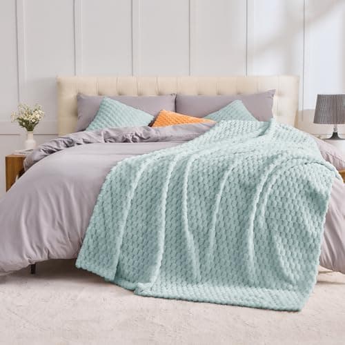 Vielit Ultraweiche Kuscheldecke Flauschig Rot – Warme & Gemütliche Couch & Sofadecke, Atmungsaktiv & Pflegeleicht, OEKO-