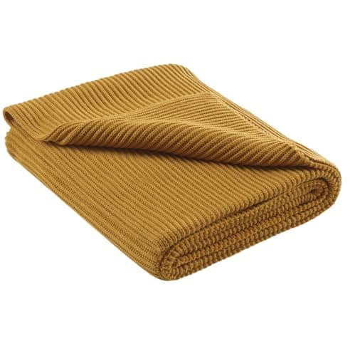 Wometo Kuscheldecke Strick warme weiche Strickmuster grau 140x190 OEKO-TEX