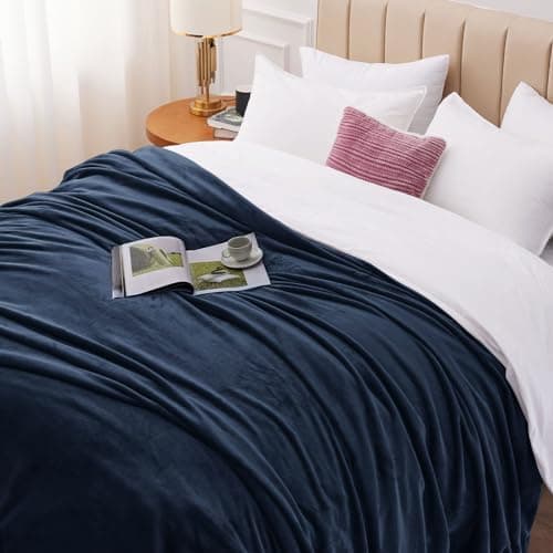 Kuscheldecke WAVVE Flauschig Warm - Sofadecke 150x200 cm Weich für Wohnraum Couchdecke GrauXL