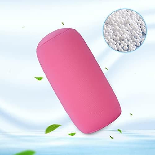 KIMISS Schwarz (Lila)           Mini Microbead Kissenrolle         für Reise und Zuhause            Helft beim Schlafen