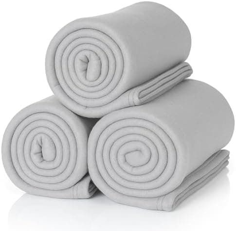 ALCLEAR Schokobraun Fleecedecken 130x160 cm, über 200 g/m2, SOFAGEDECKE DECKE Wohndecke Picknickdecke OEKO-TEX