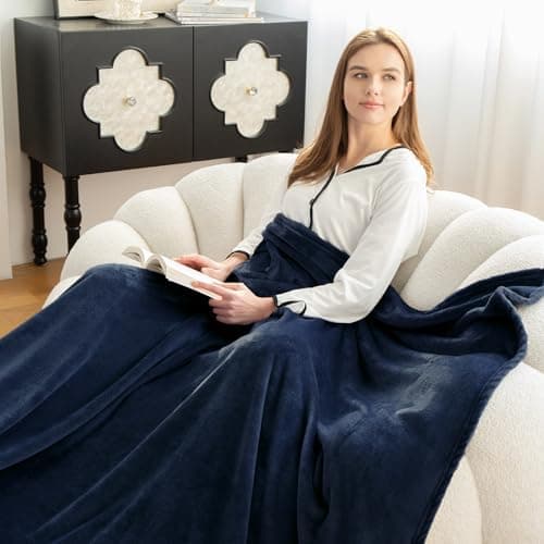 CozyLux Kuscheldecke Flauschig für 4 Jahreszeiten - Weich/Warm/Leicht - Sofa/Bett/Couch 150x200cm Grau
