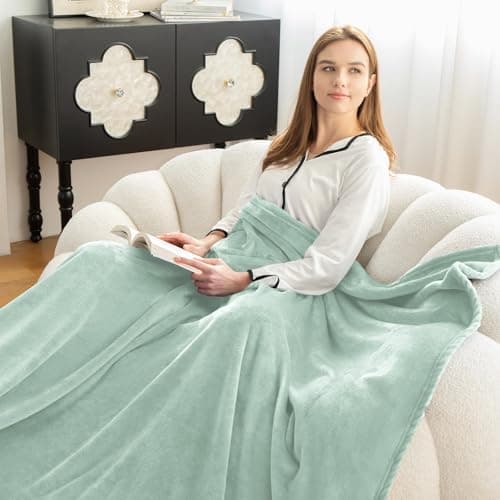 CozyLux Kuscheldecke Flauschig für 4 Jahreszeiten - Weich/Warm/Leicht - Sofa/Bett/Couch 150x200cm Grau
