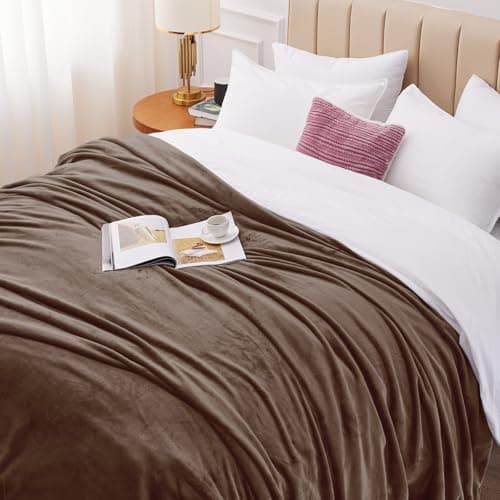 CozyLux Kuscheldecke Flauschig für 4 Jahreszeiten - Weich/Warm/Leicht - Sofa/Bett/Couch 150x200cm Grau