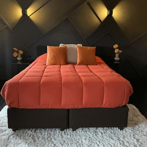 Zelesta Easybed 135x200 Bettendecke 4 Jahreszeiten - Perfect für Alle Altersgruppen im Haus - Waschbare Steppdecke ohne