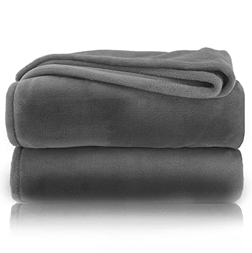 Heimtexland Kuscheldecke flauschig Oekotex warm Super Soft Decke 130x170 cm Bordeaux weinrot