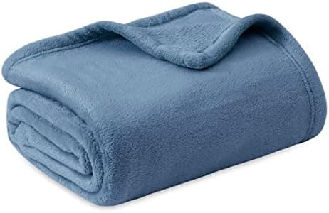 BEDSURE Wohndecke Warm Grau - Weich, Fleecedecke für Frauen, Couch Überwurf 150x200cm
