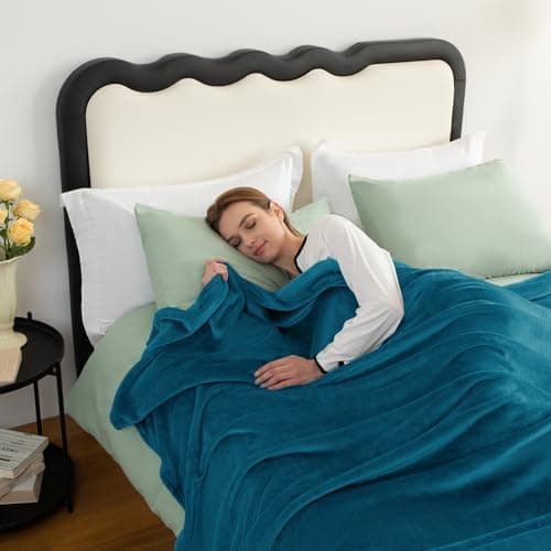 CozyLux Kuscheldecke Flauschig für 4 Jahreszeiten - Weich/Warm/Leicht - Sofa/Bett/Couch 150x200cm Grau